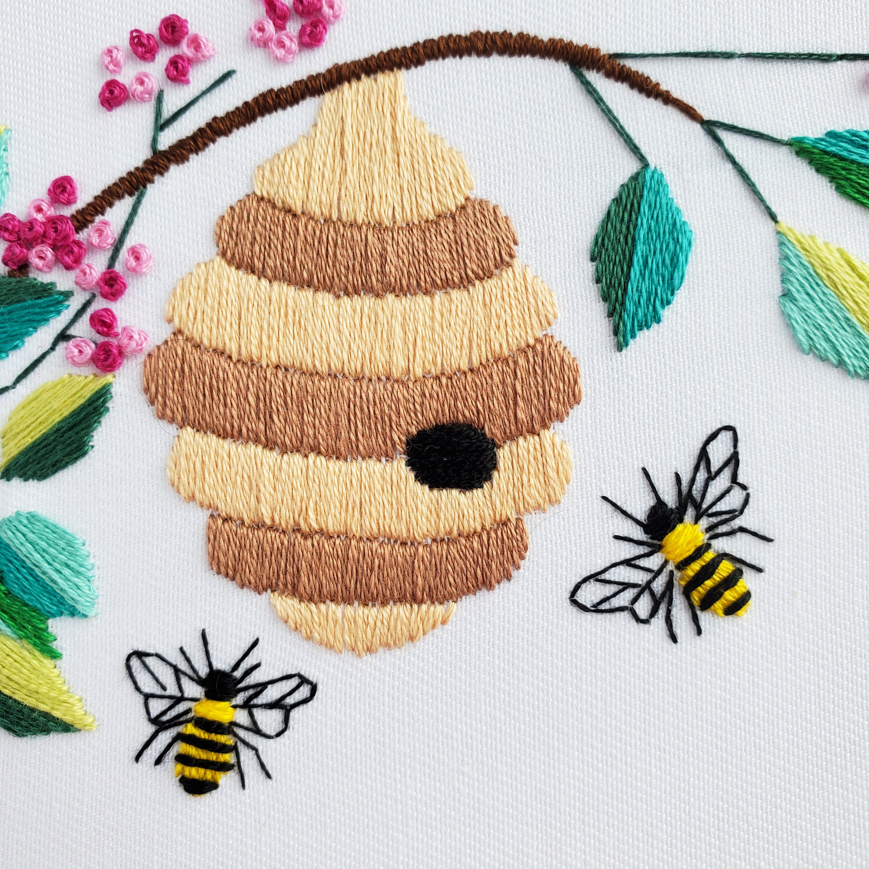 Embroidery Pattern: Venn Diagram Love – Bee's Knees Industries