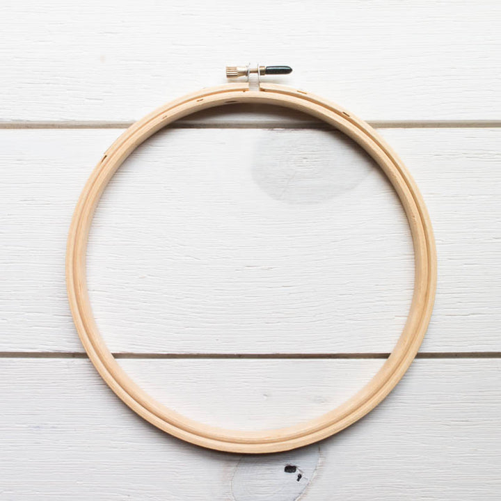 Faux Wood Embroidery Hoop - Small 3.5 Oval