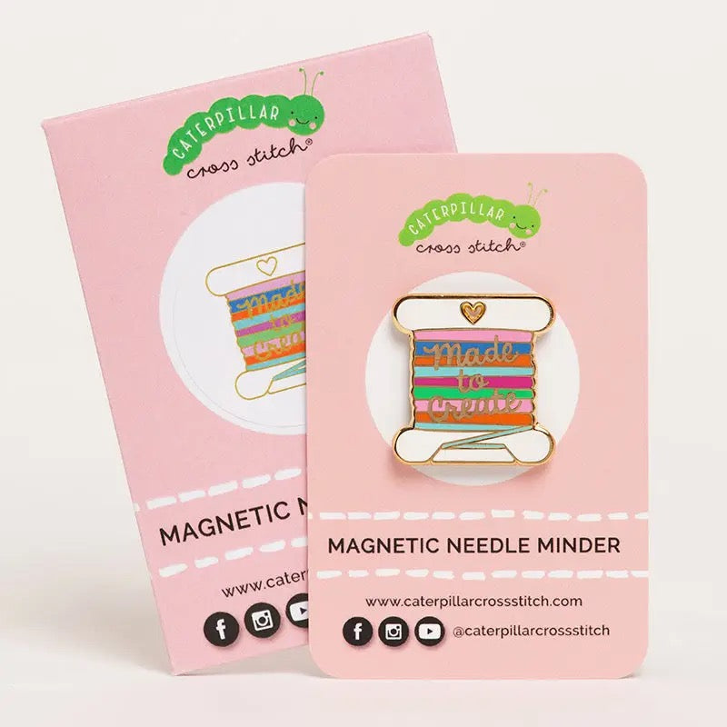 Lemon Needle Minder Magnet, Magnetic Needle Holder for Embroidery  Needlework,Cross Stitch Supplies（2 PCS）
