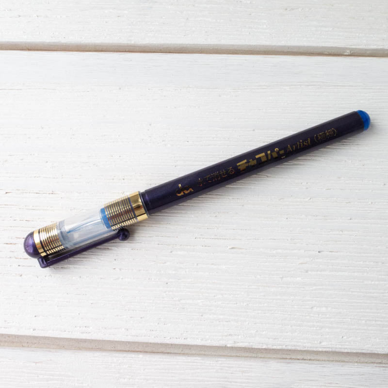 v-clear water erasable pen for leather