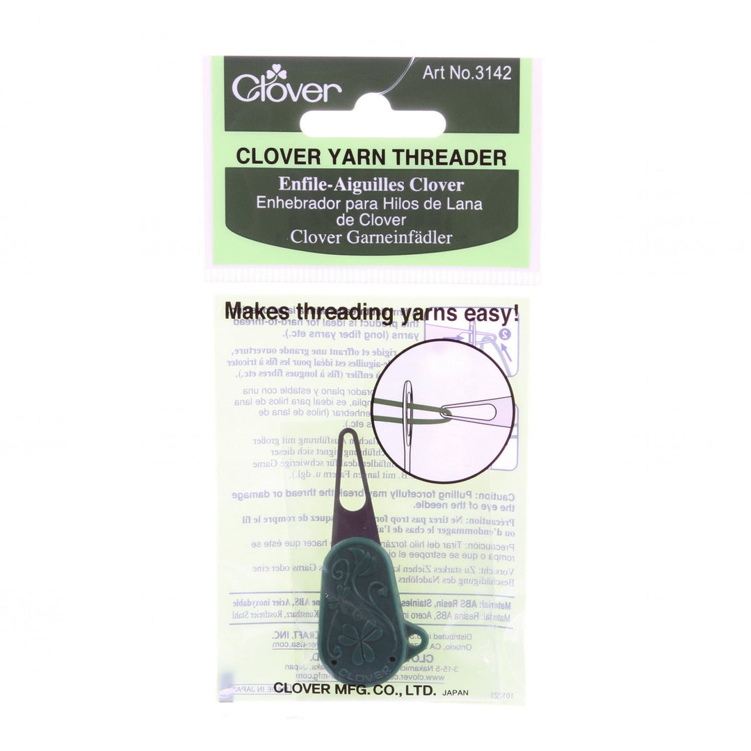 Clover Yarn Needle Threader - Perfect for Perle Cotton