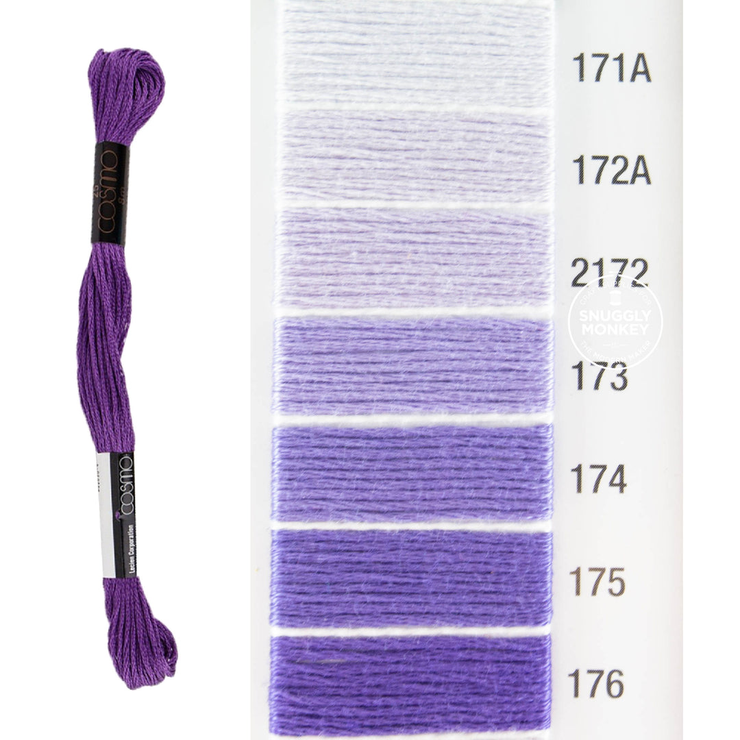 Visible Mending/Embroidery Yarn Set - Royal