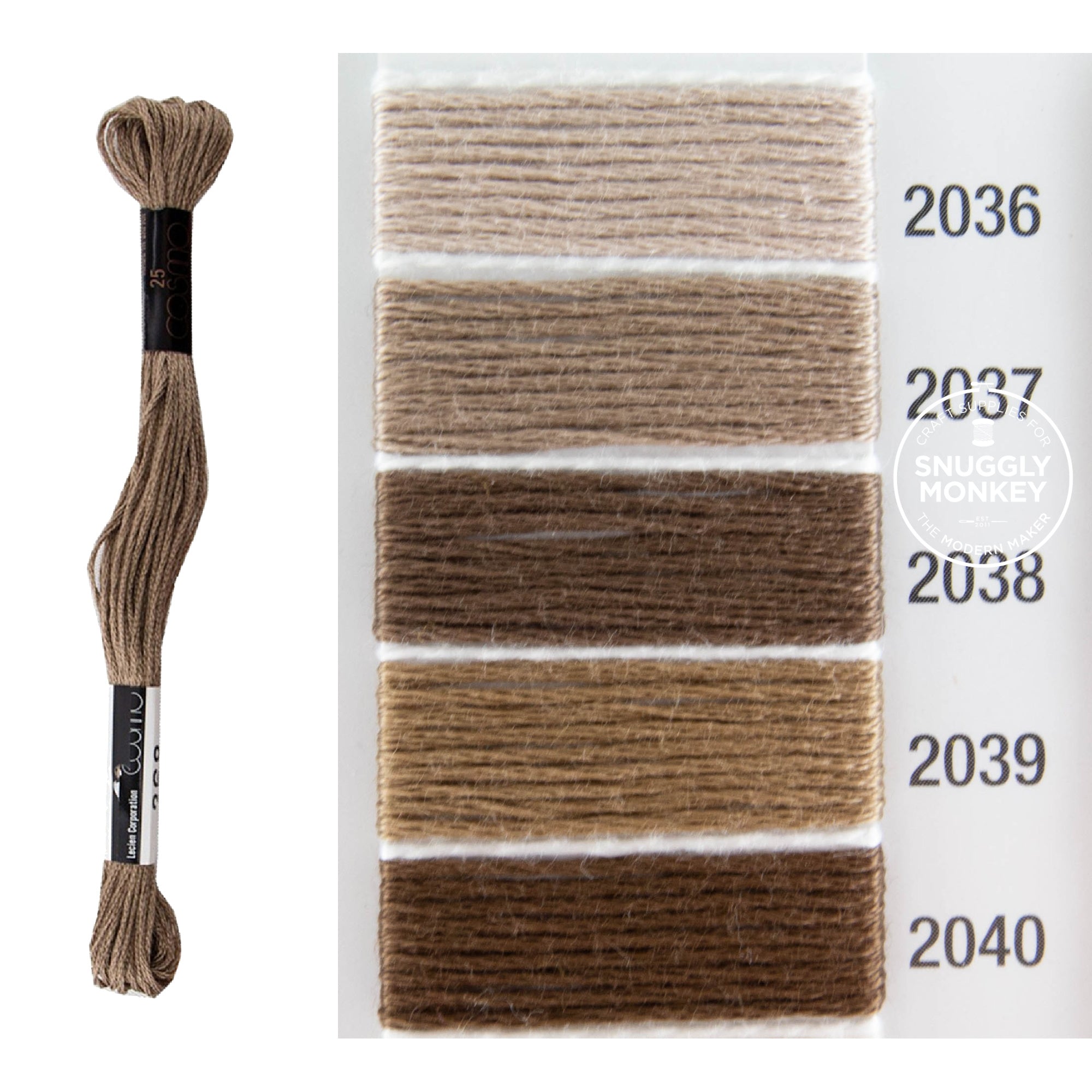 DMC 704 Cotton Embroidery Floss - Stitched Modern