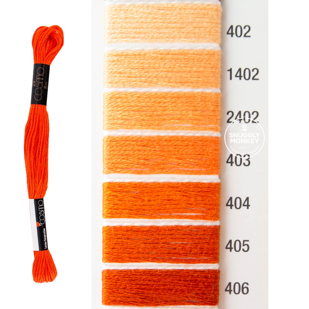 Marigold 2402 - Cosmo Cotton Embroidery Floss 8M