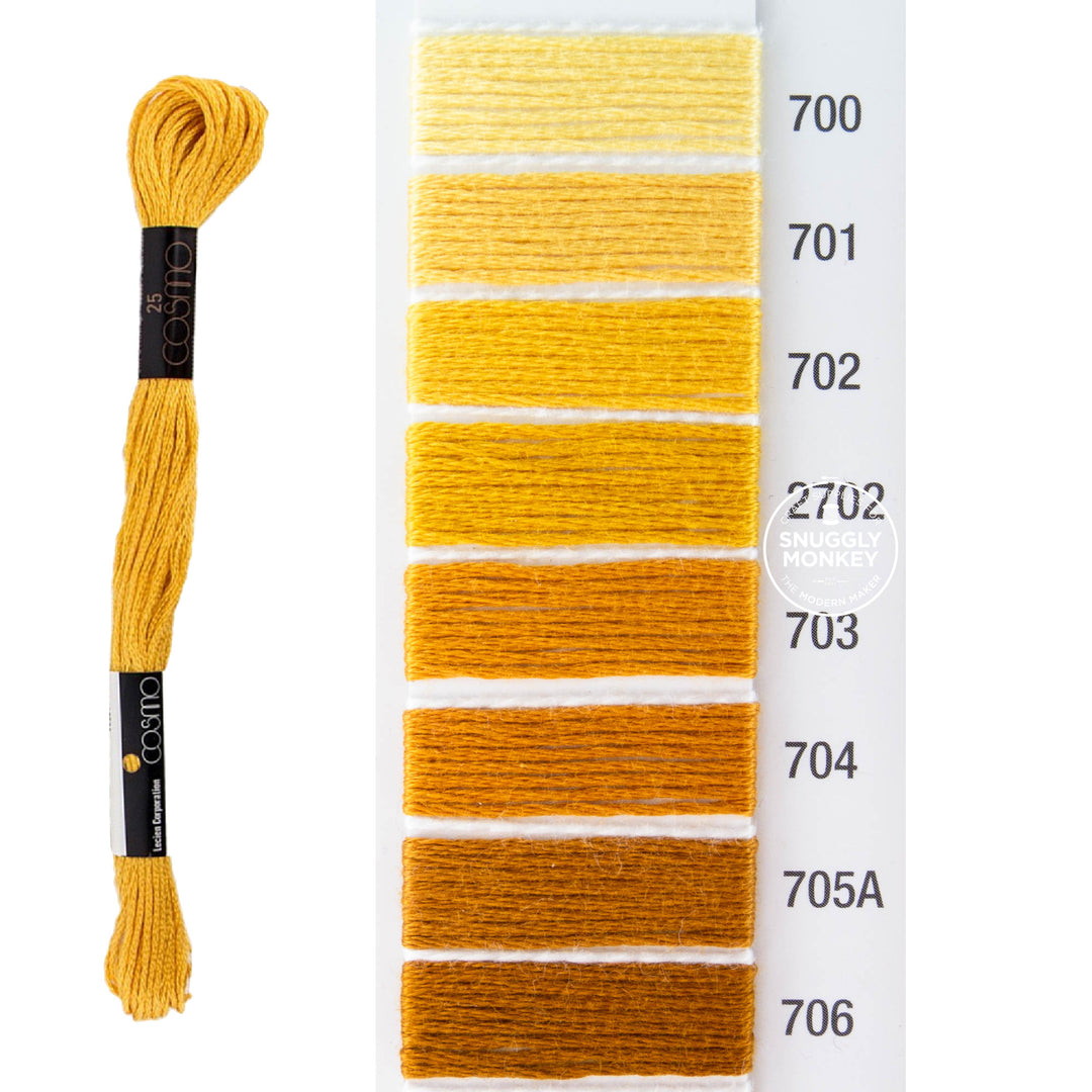Cosmo Seasons Variegated Embroidery Floss Set - 9000 Series Collection I