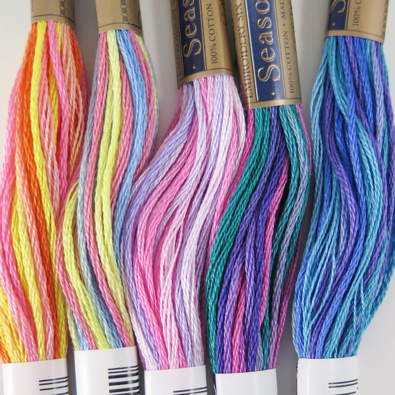 COSMO Seasons Variegated Embroidery Floss - 5036, 5037, 5038, 5039, 50 –  Snuggly Monkey