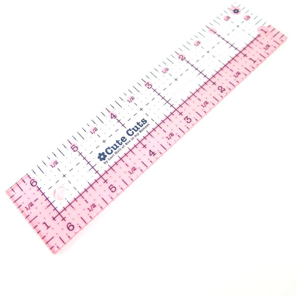 Cute Cut Rectangle Ruler - 1.5 x 6.5 – Snuggly Monkey