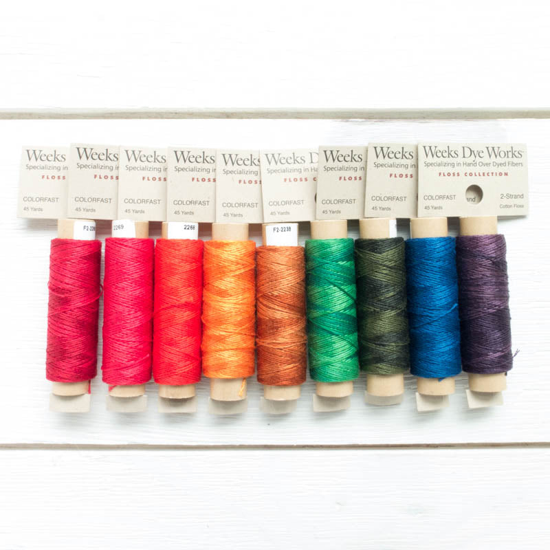 Weeks Dye Works Pearl Cotton Thread - Size 8 Deep Sea