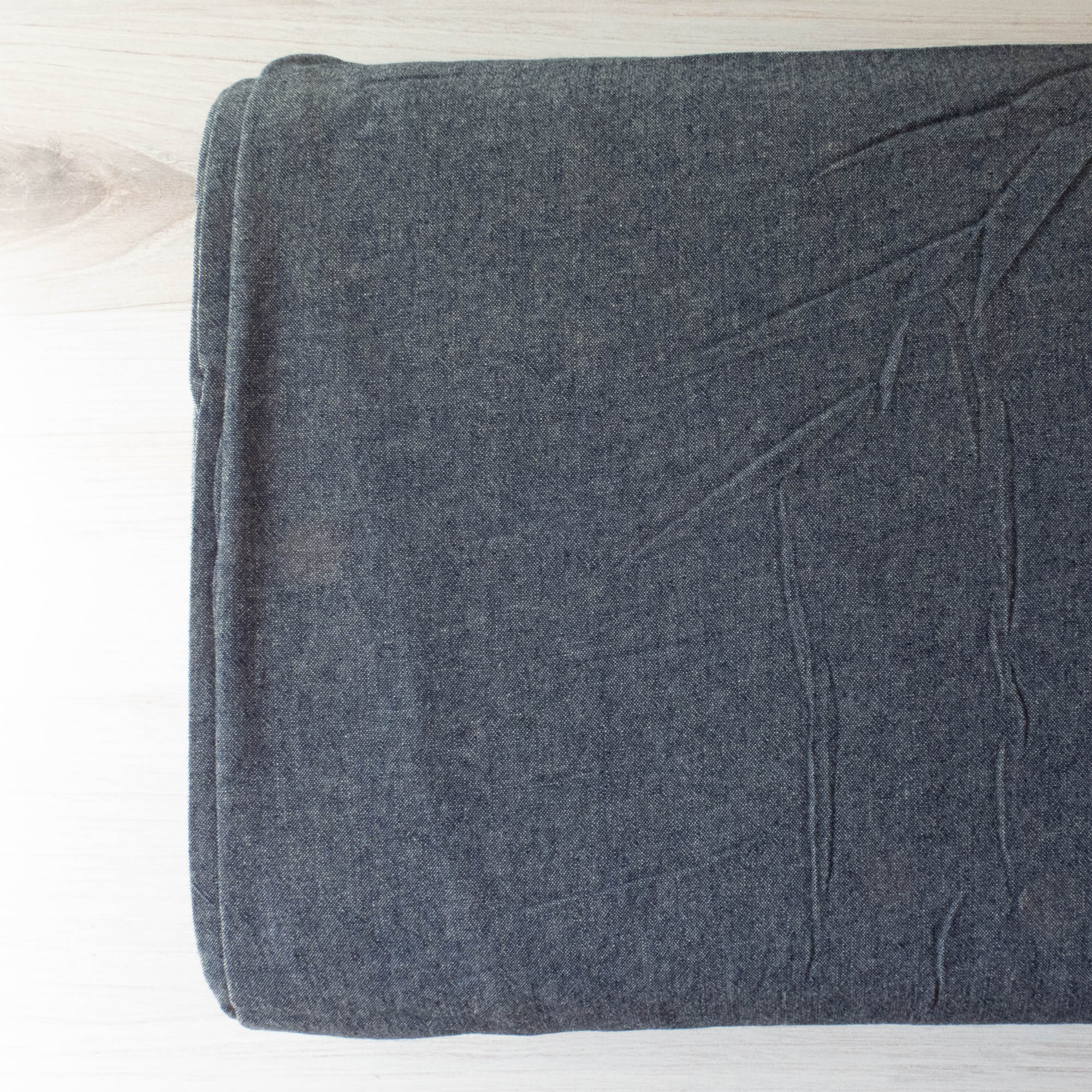 Indigo Washed Chambray Fabric (4.5 oz) – Snuggly Monkey
