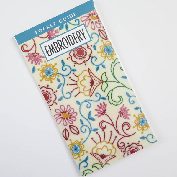 Embroidery Pocket Guide-Handy Laminated Pocket-Size Encyclopedia of the  Most Popular Stitches: Leisure Arts: 9781609000615: : Books