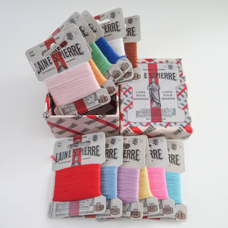 Laine St. Pierre Wool Thread Set - Spring Colors – Snuggly Monkey