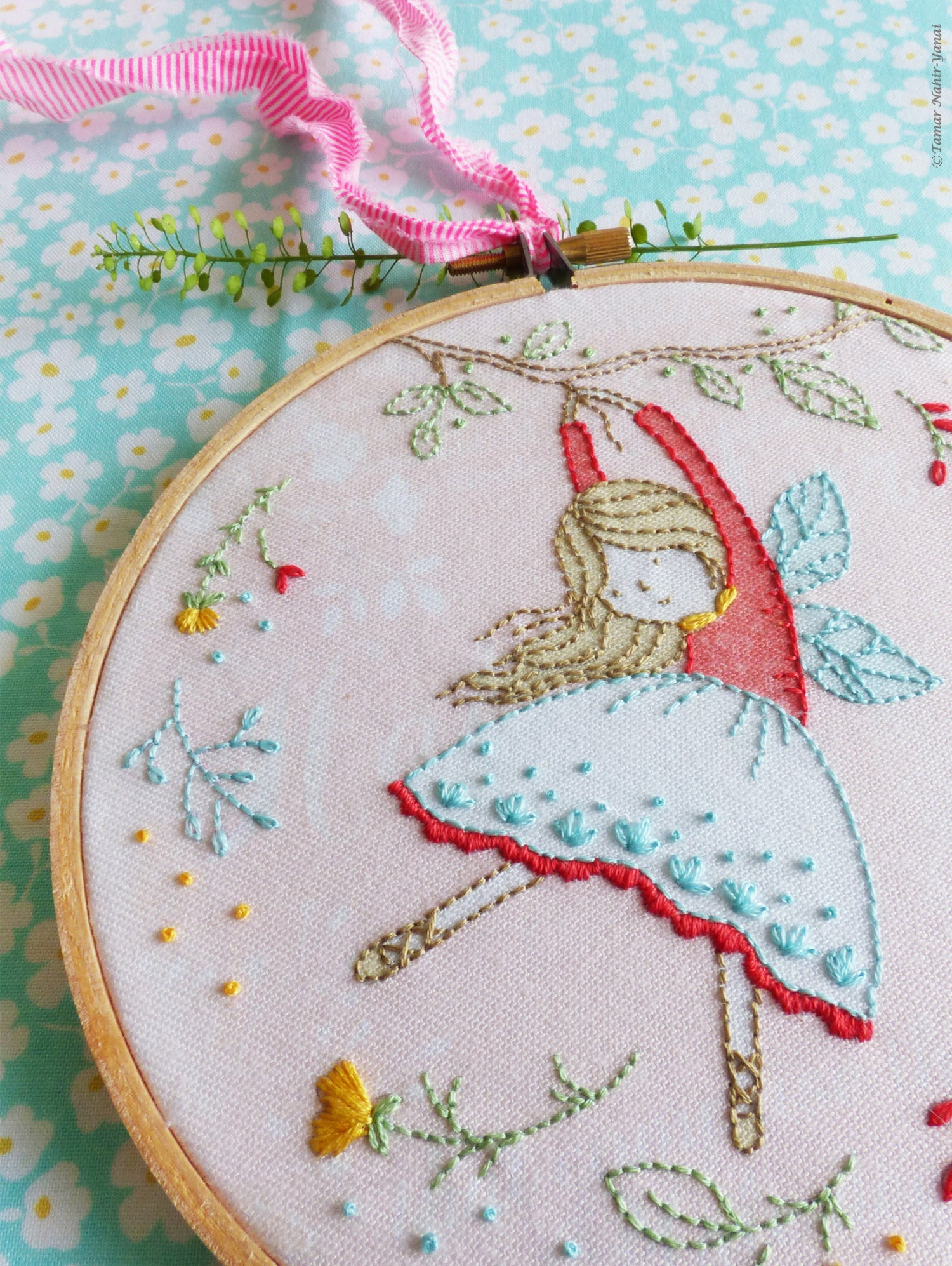 Flying Fairy Embroidery Kit – Snuggly Monkey