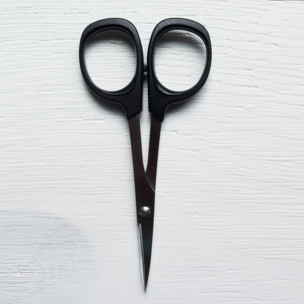 4 Lightweight Sharp Curved Tip Craft Applique Embroidery Scissors
