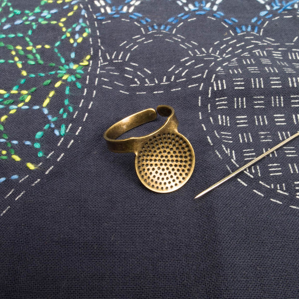 Leather Japanese Sashiko Thimble