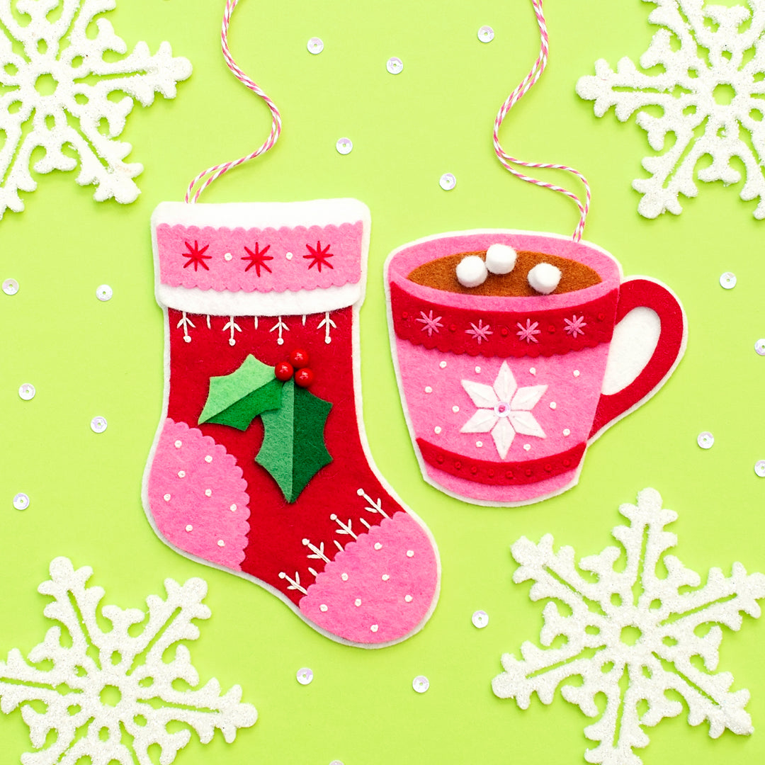 Felt Snowflake Pattern PDF File -   Felt crafts christmas, Felt  ornaments patterns, Felt christmas ornaments