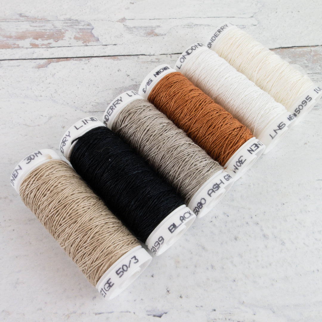 Londonderry Linen Thread (50/3) - Evergreen (#65)