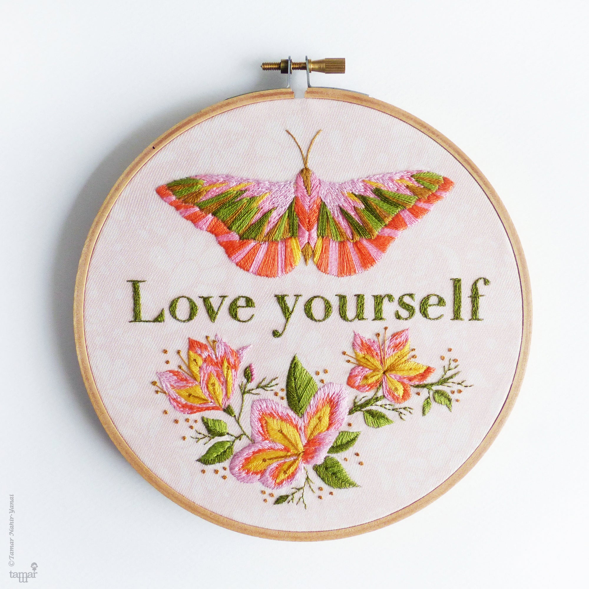 Love Yourself • Embroidery Pattern | MONA.kollektiv