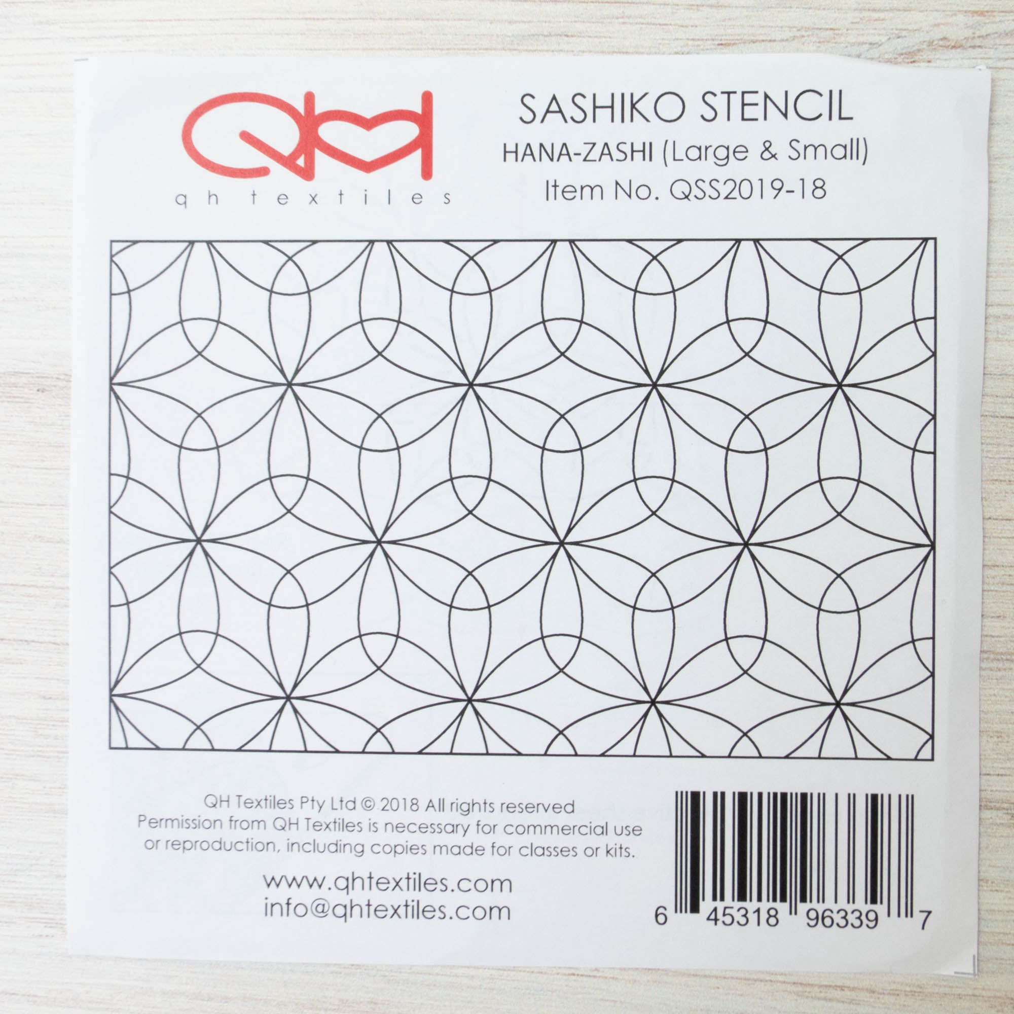 How to: Sashiko Stencil Marking 