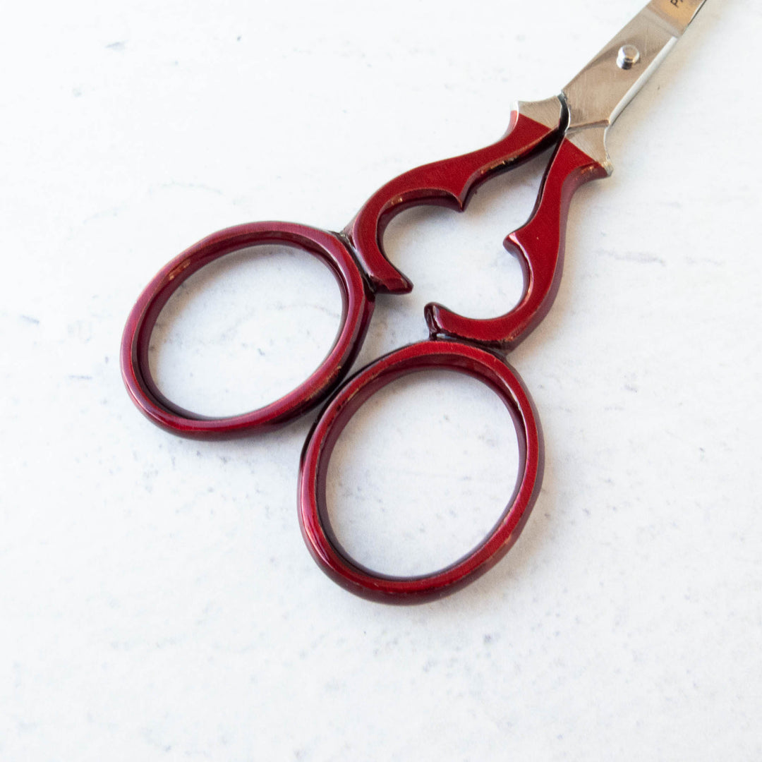 Snappy Red Embroidery Scissors – Little Fabric Shop