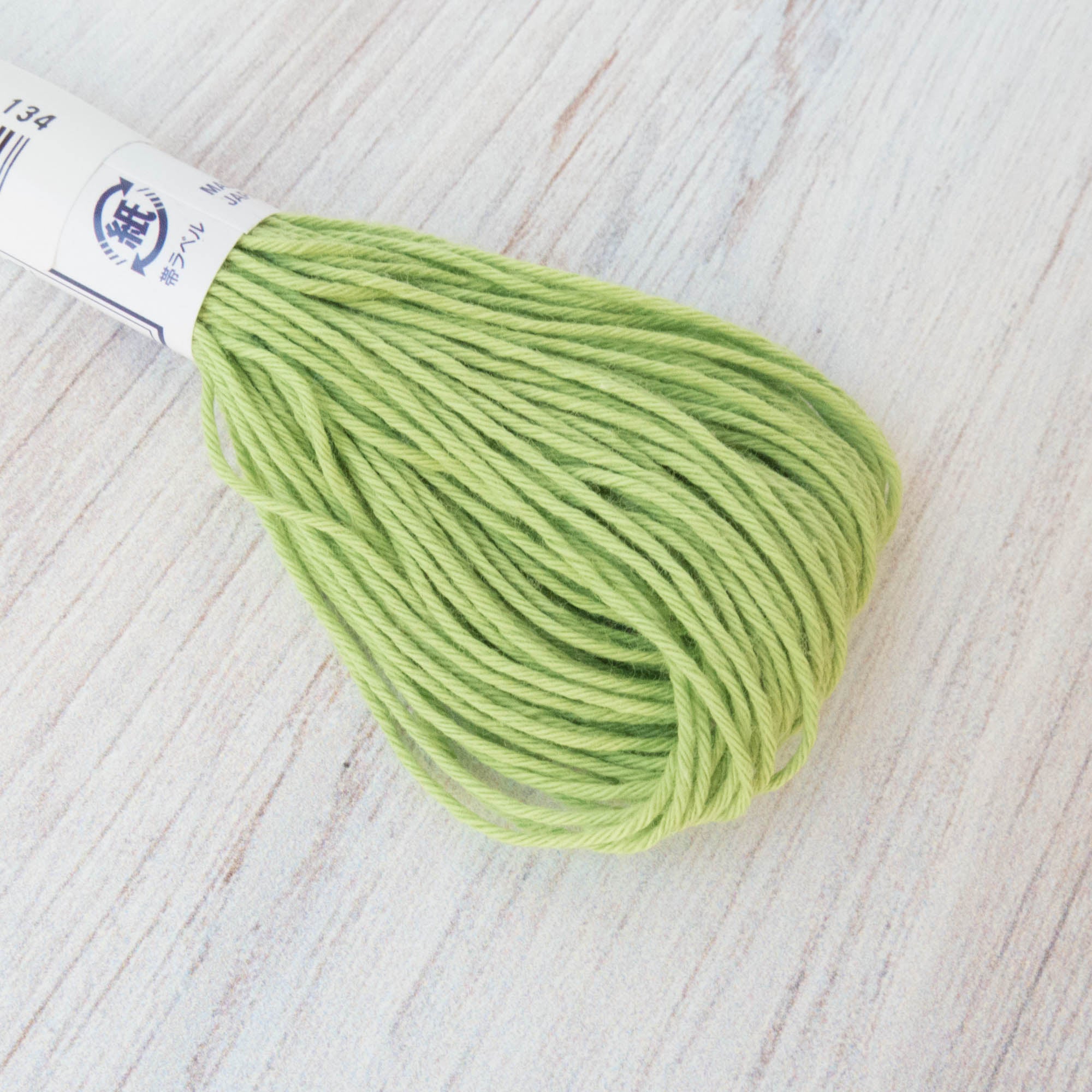 20m Skein Olympus Sashiko Thread - Variegated Green (#51) – Snuggly Monkey