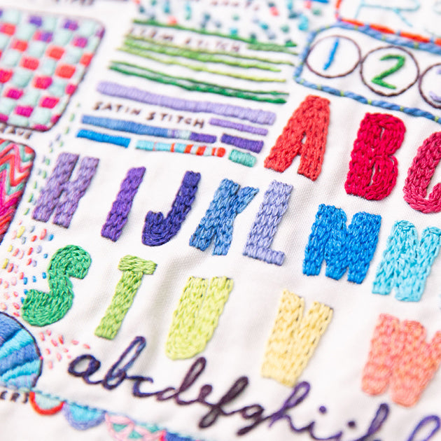 Dropcloth Samplers Schoolhouse Sampler – Snuggly Monkey