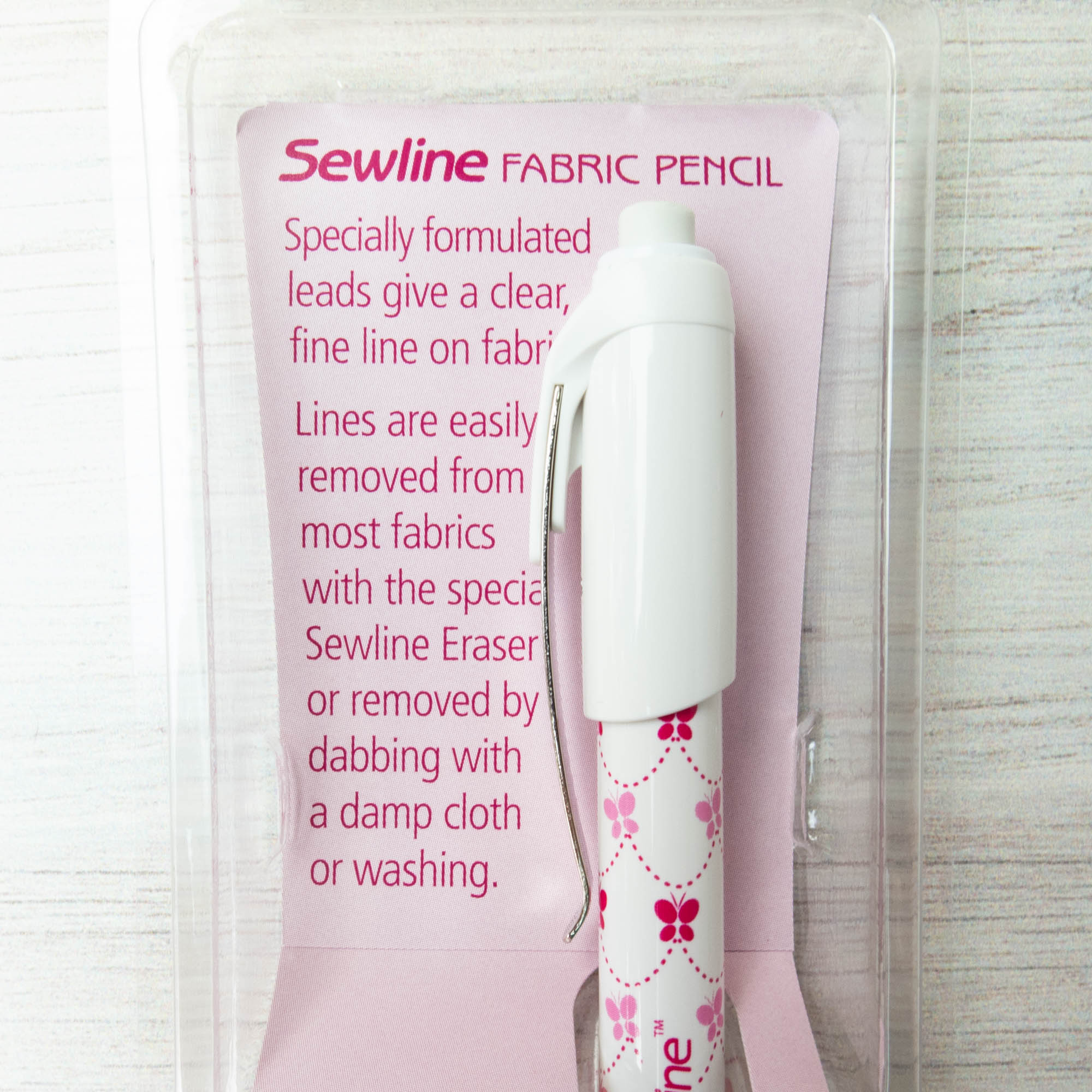 Sewline Fabric Pencil Refill Lead Pink