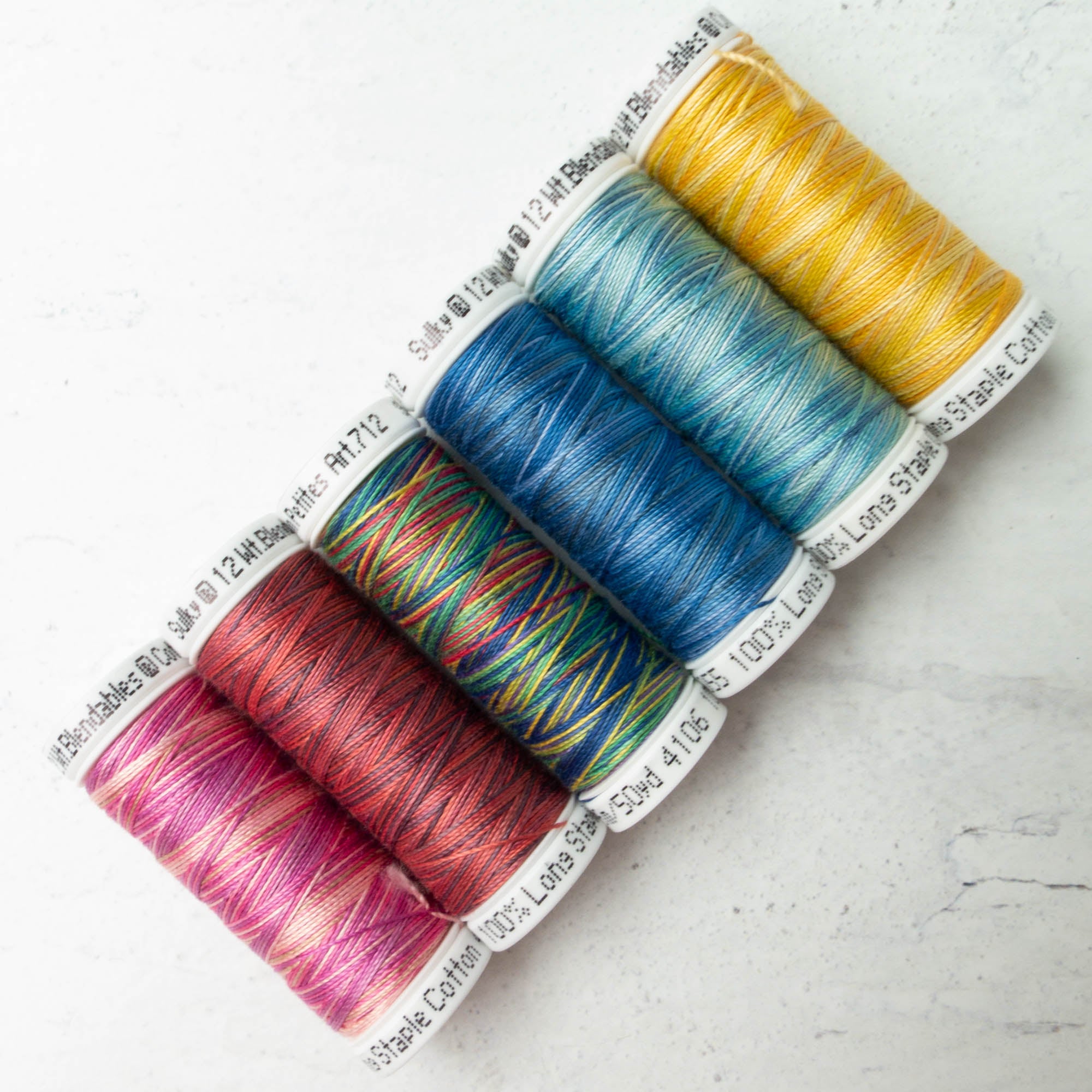 Sulky 12 wt Cotton Petites Thread - Neutrals Palette – Snuggly Monkey