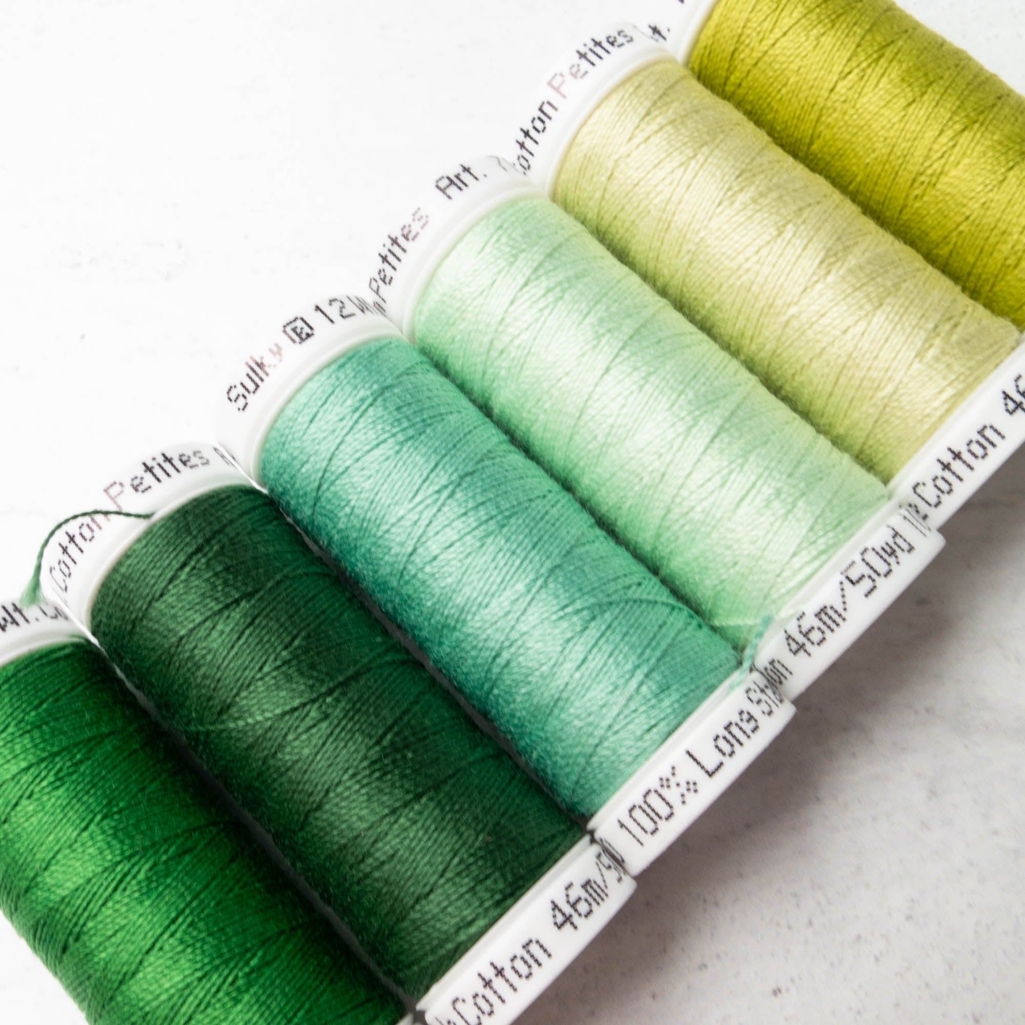 Sulky 12 wt Cotton Petites Thread - Best Sellers Palette – Snuggly Monkey