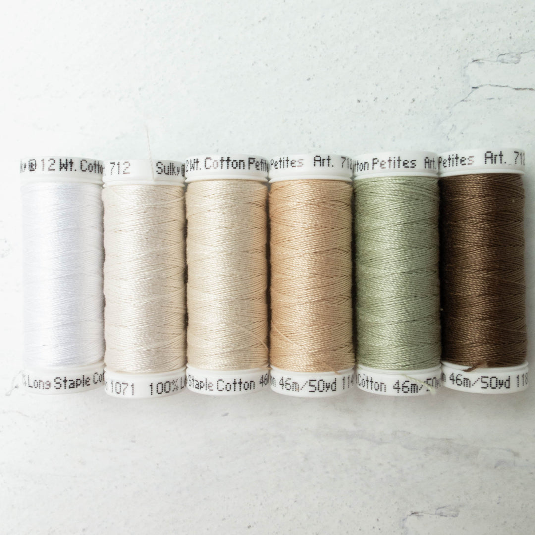 Sulky 12 wt Cotton Petites Thread - Spring Palette – Snuggly Monkey