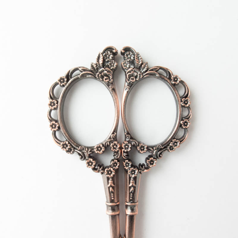 Rose Gold Vintage Style Embroidery Scissors - And Other Adventures