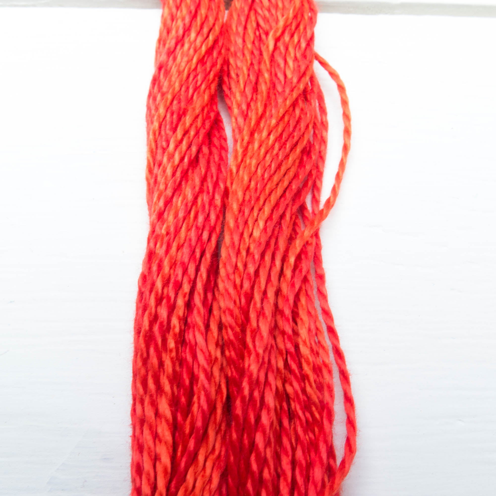 8 Strands Of Extra Thick Colored Cotton Scarf Thread 30% - Temu