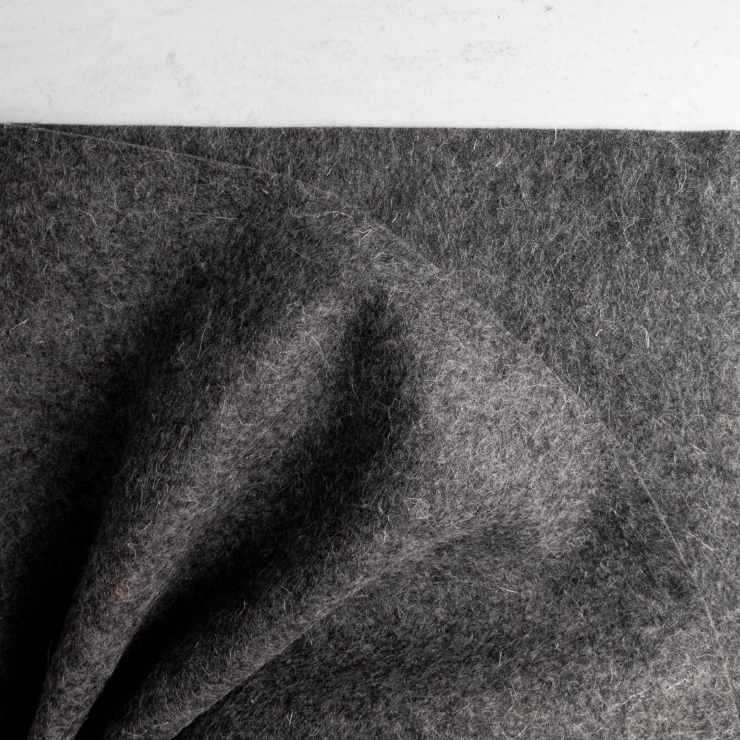 Wool Felt Sheet - Heathered Black (92) – Snuggly Monkey