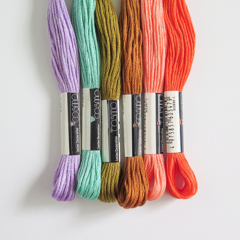 Retors de Nord Embroidery Floss Kit - Pastel Colors – Snuggly Monkey