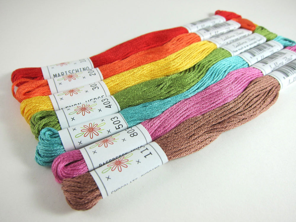Embroidery Floss Set - Sublime Stitching Flower Box Palette