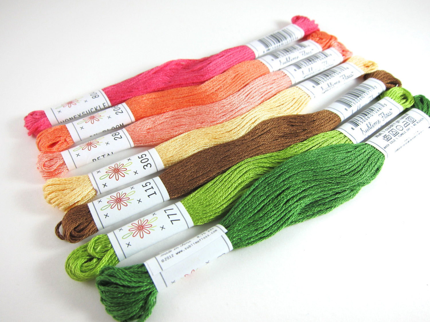 Embroidery Floss Set Sublime Stitching Embroidery Thread Collection 7 Skein  Color Set for Hand Embroidery, Cross Stitch, Quilting PARLOUR 