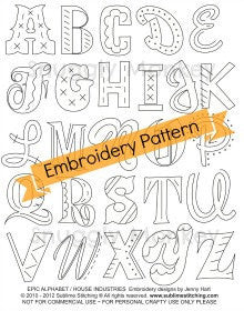 Sublime Stitching Epic Alphabet | Alphabet Iron On Embroidery Design